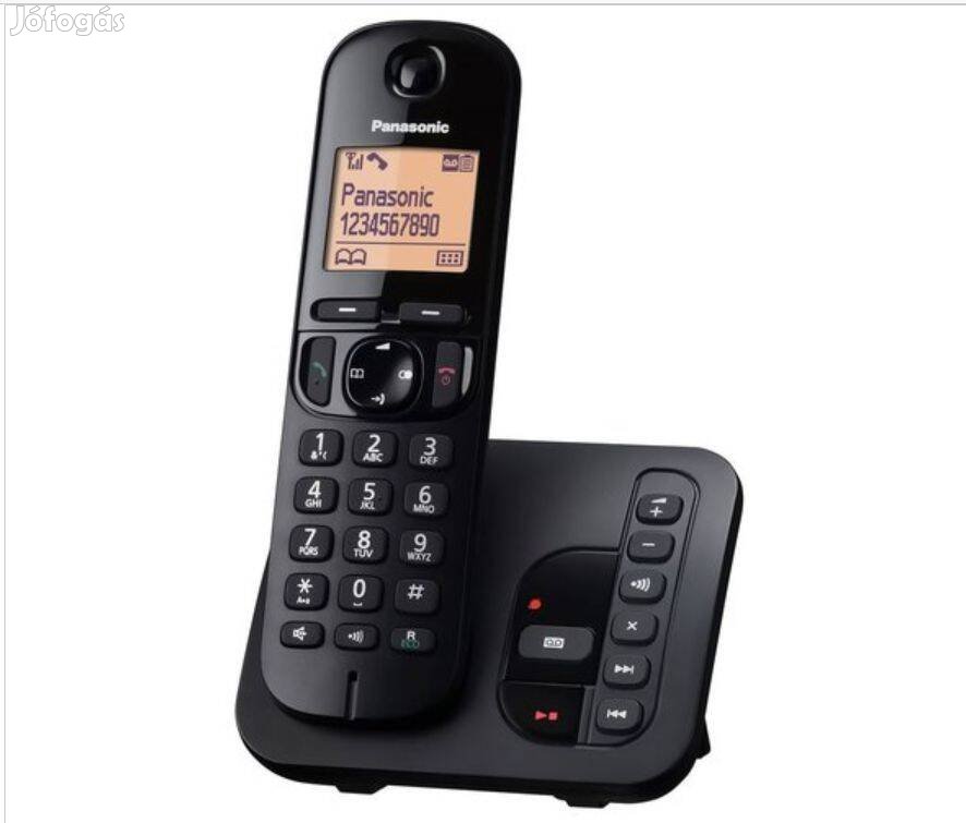 Új Panasonic Kx-TGC220PDB üzentrögzítős dect vezeték nélküli telefon