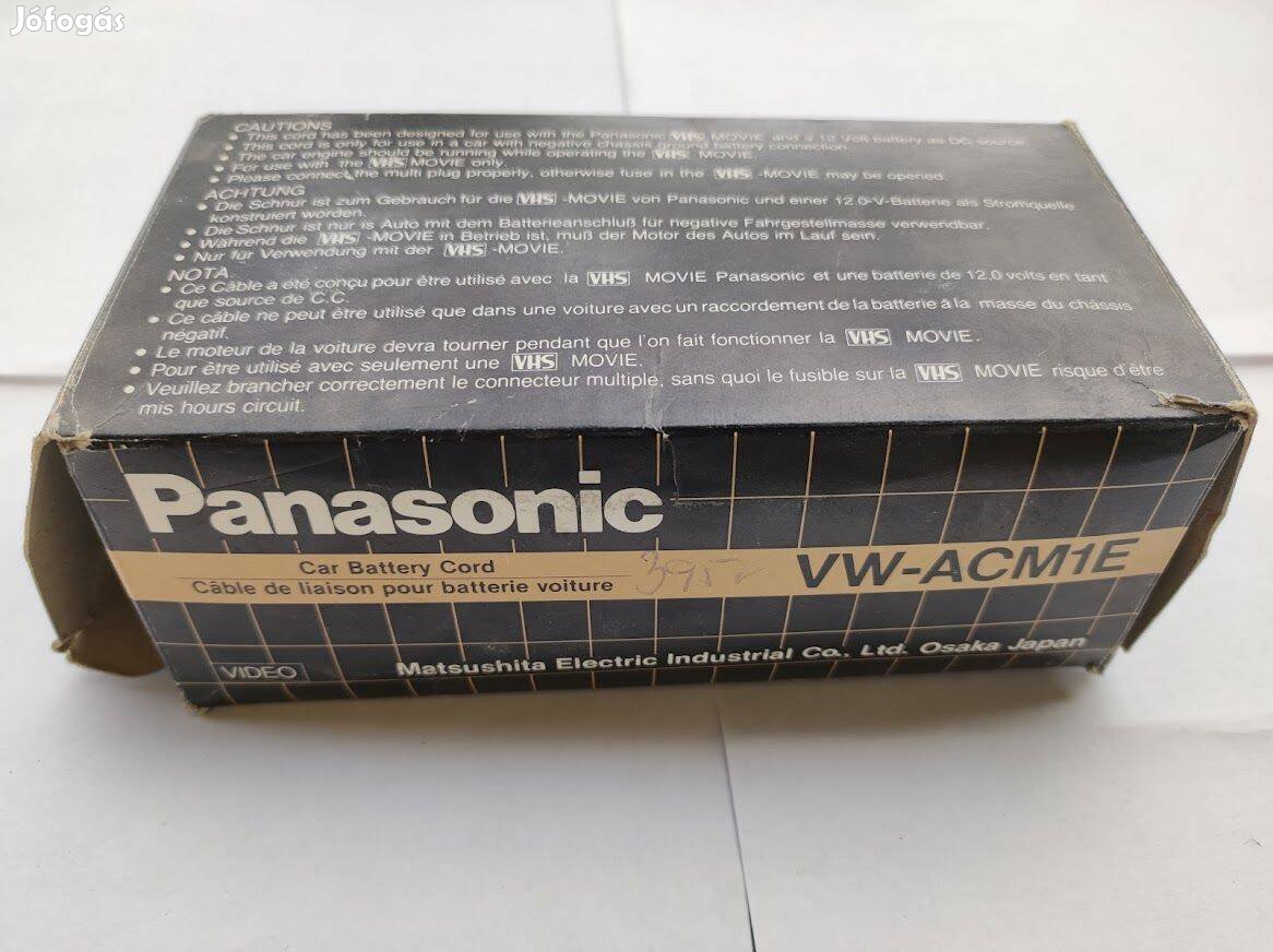 Új Panasonic autós kamera adapter eladó