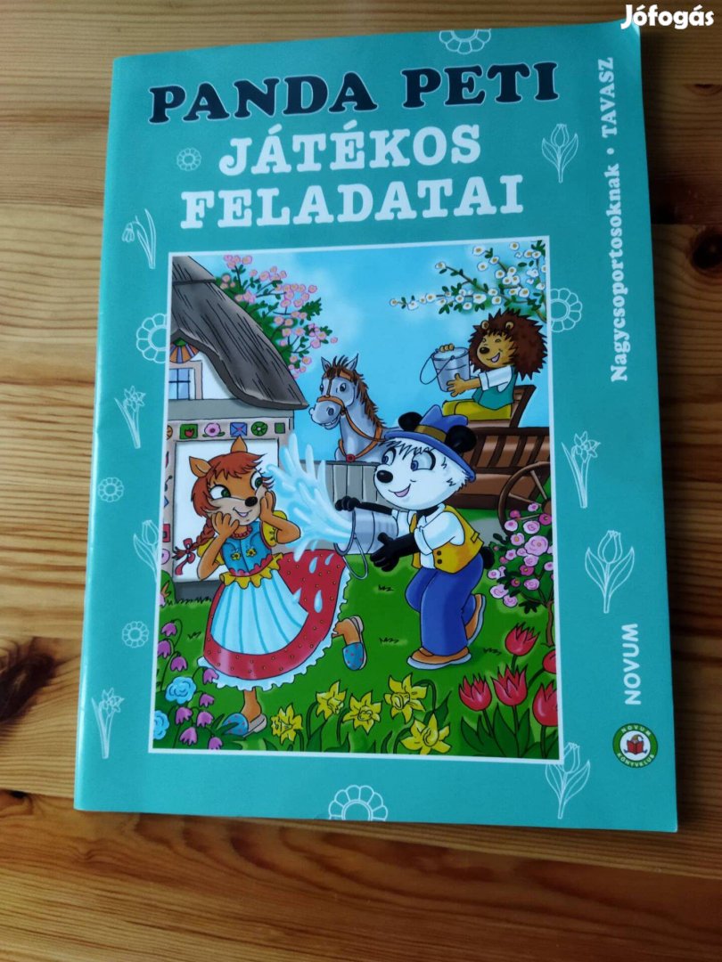 Új Panda Peti Játékos feladatai nagycsoportos korosztálynak