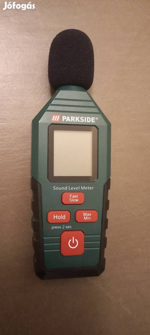 Új Parkside zajmérő készülék