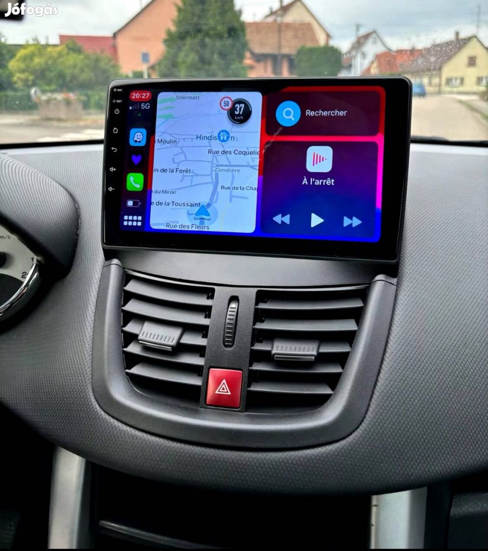 Új Peugeot 207 207CC Android autó rádió multimédia fejegység Hifi GPS