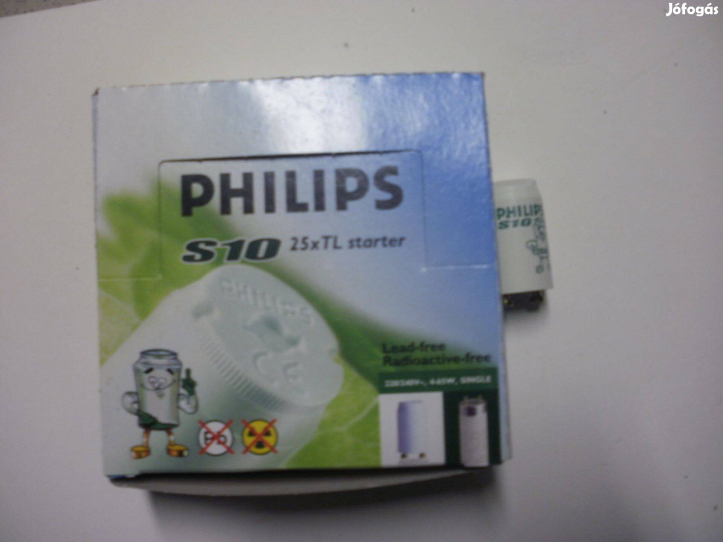 Új Philips S-10fénycső gyújtó 4-65W