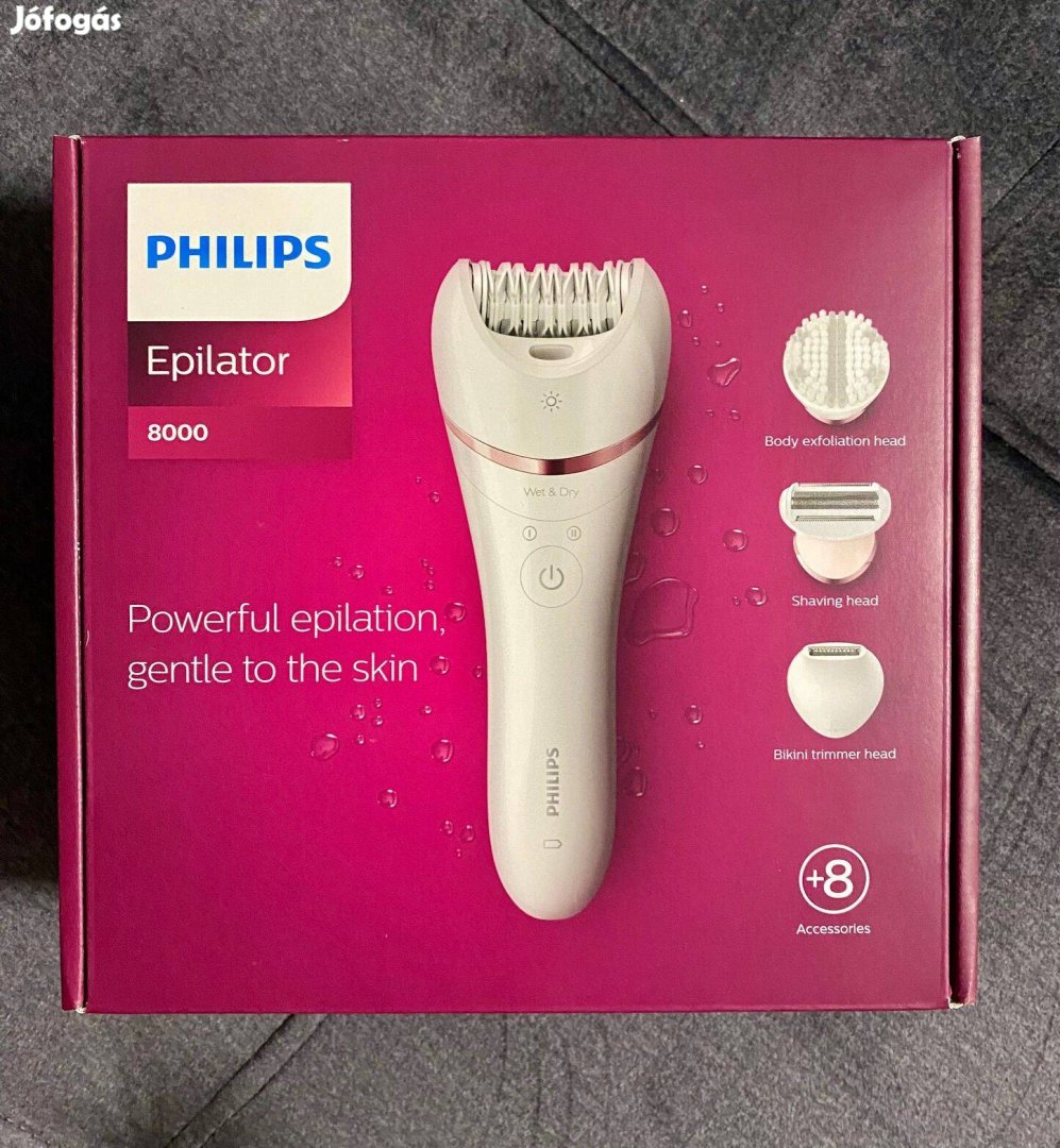 Új Philips Satinelle Advanced BRE735/0 Száraz Nedves Epilátor