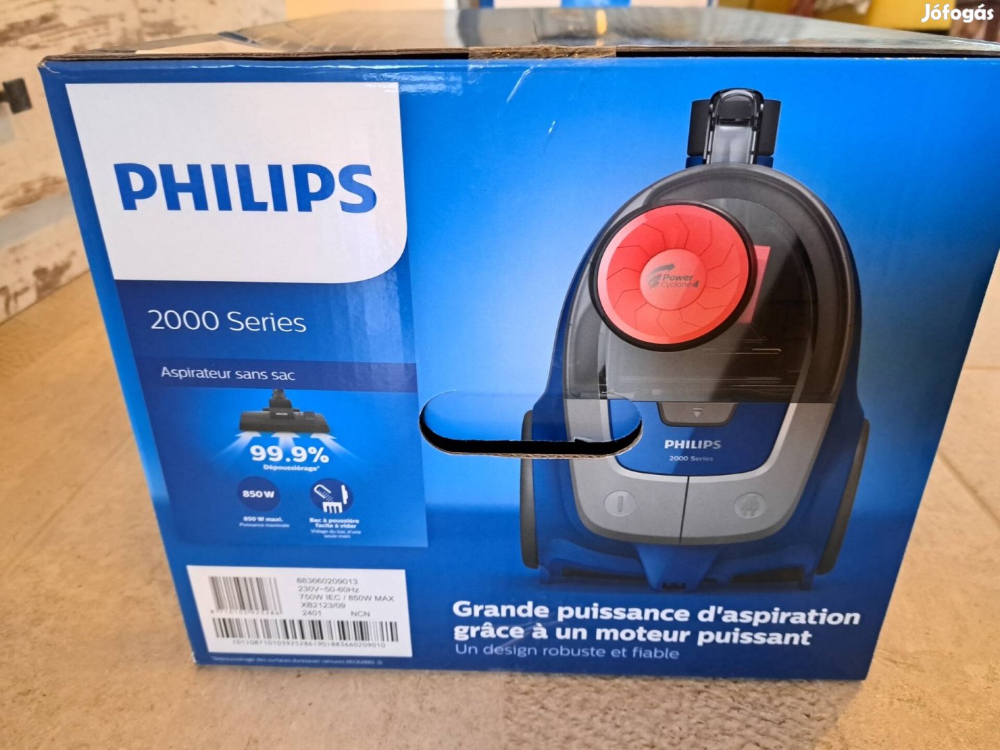 Új Philips XB2123/09 porzsák nélküli porszívó!