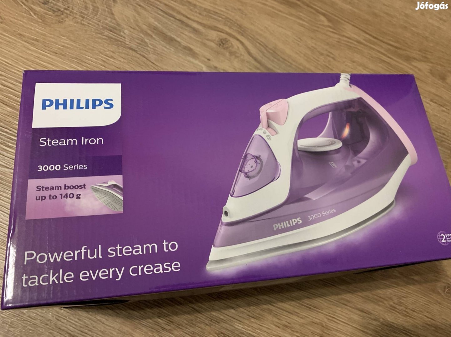 Új Philips gőzölős vasaló olcsón, garanciával