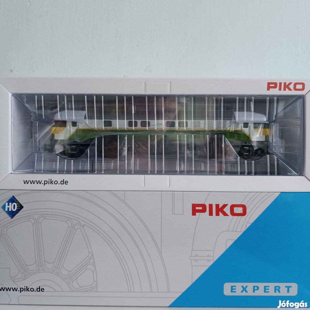 Új Piko 52913 H0 modellvasút BR-132 osztályú GYSEV Rh-648 dízelmozdony