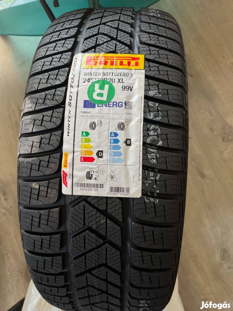 Új Pirelli Téli Garnitúra 245/40R20 99V eladó