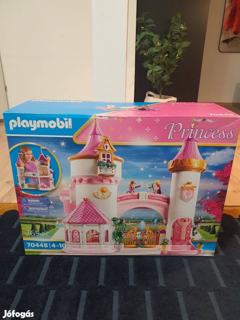 Új Playmobil 70448 hercegnő kastély 