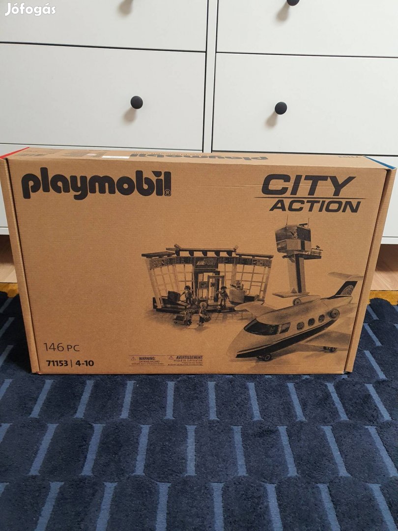 Új Playmobil 71153 repülő, repúlőtér