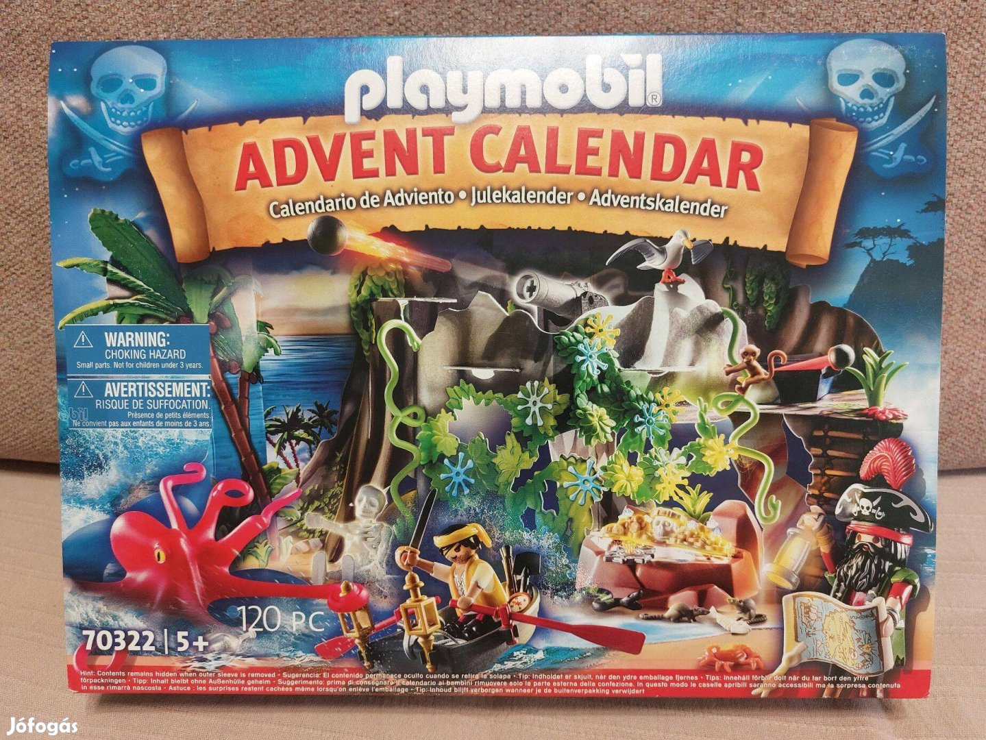 Új Playmobil kalózok adventi naptár 70322