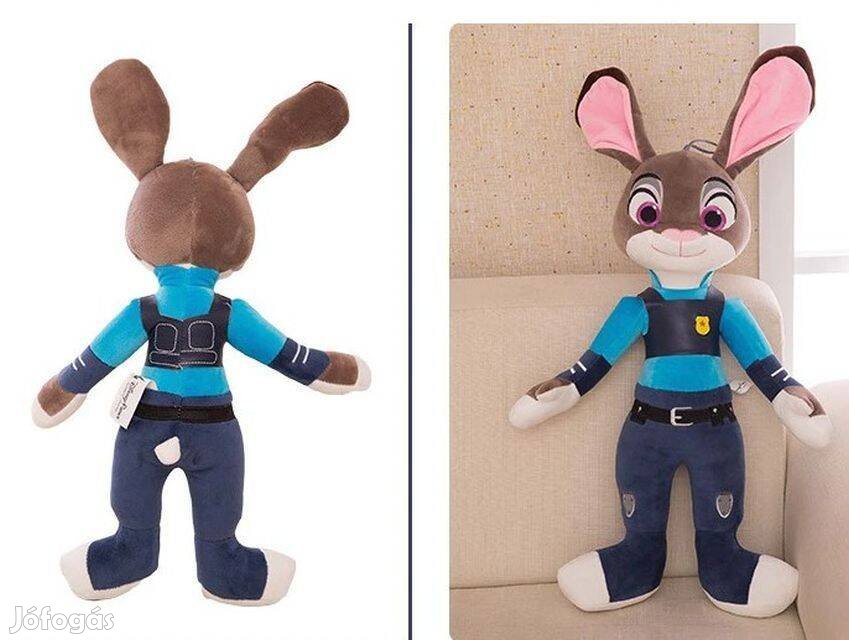 Új Plüss Judy Hopps nyuszi 45 cm Zootropolis plüss