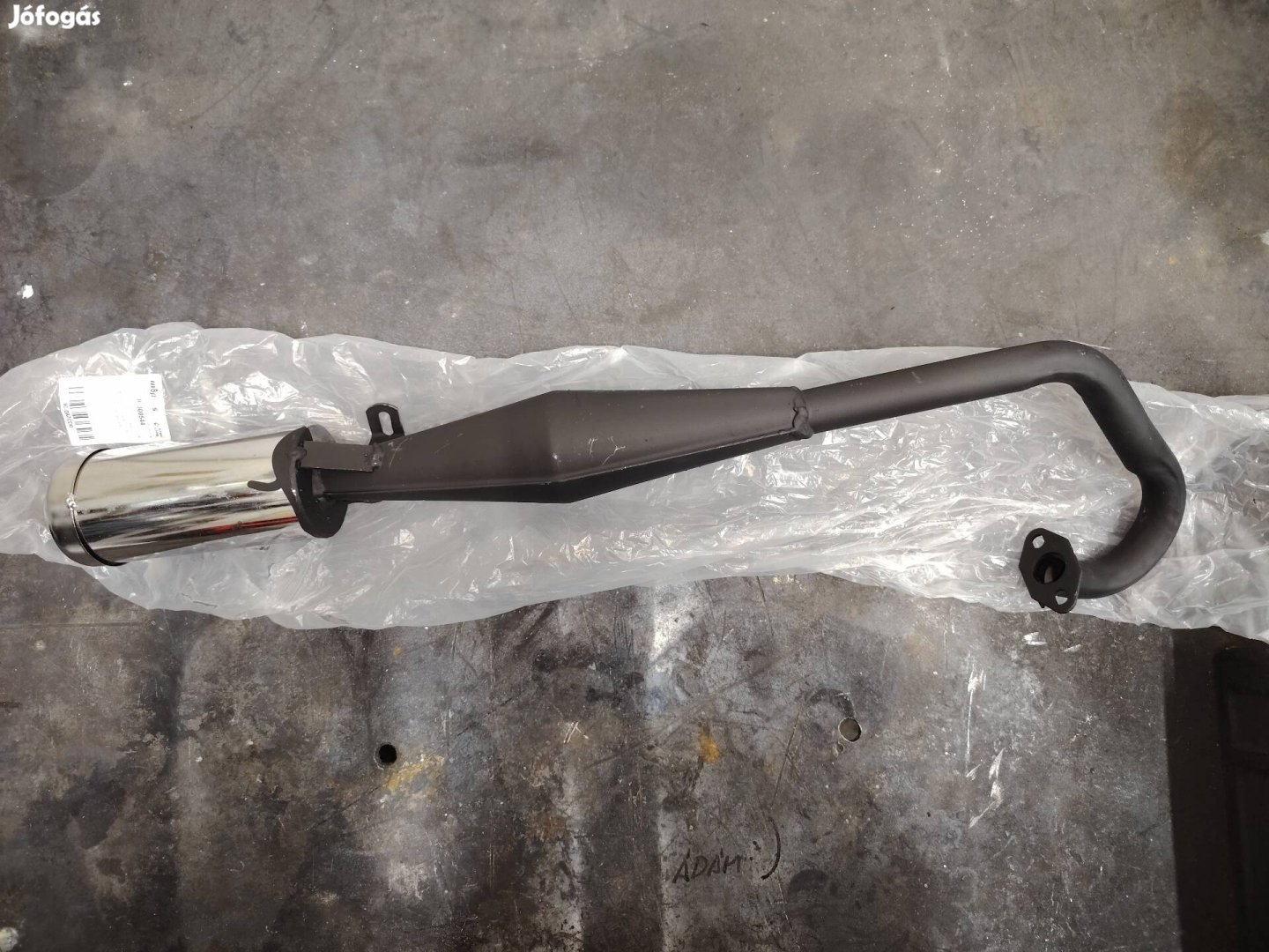 Új Pocket Bike kipufogó rendszer 50 cc 2T