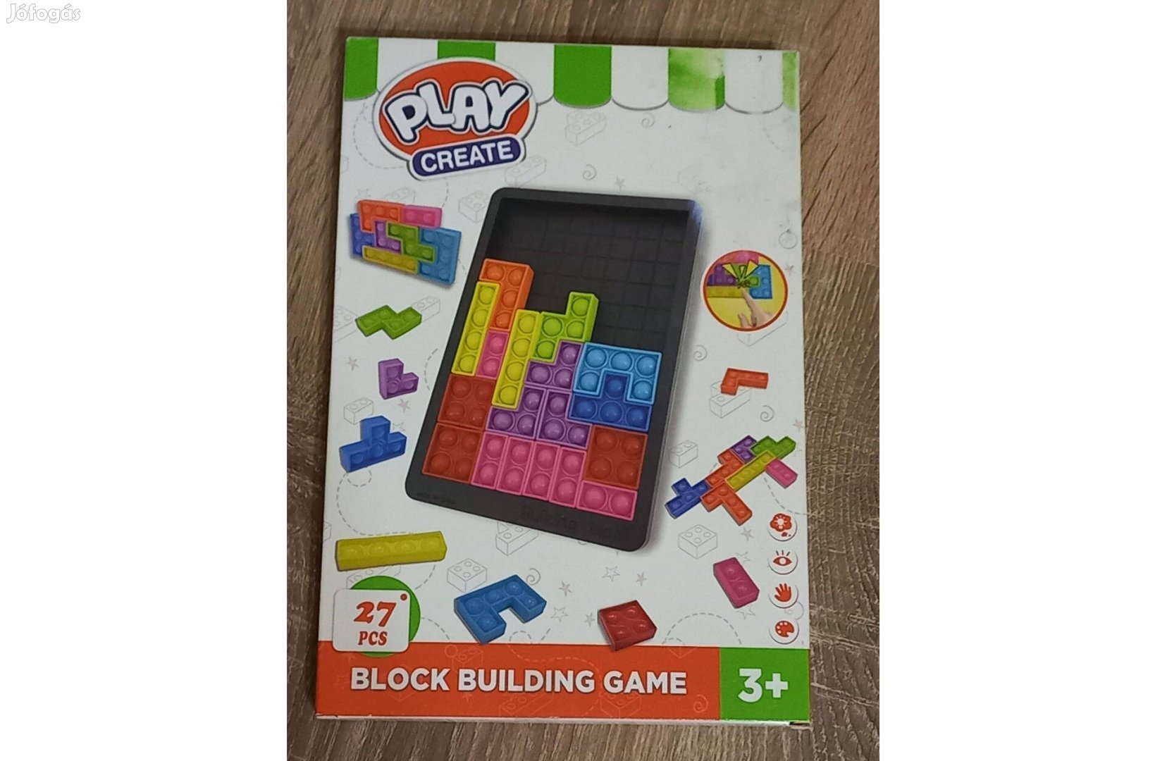 Új Popit és Tetrisz egyben Buborék épitő játék