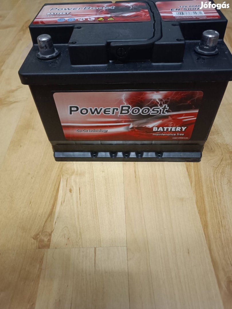 Új Powerboost akkumulátor 12V 60Ah