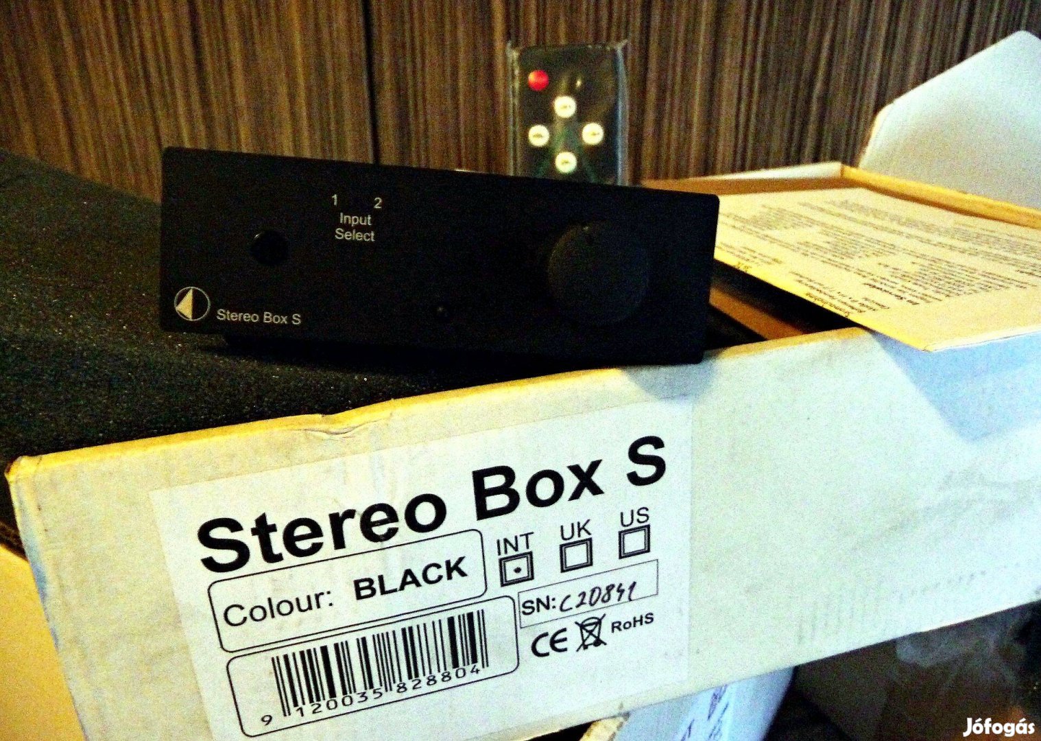 Új Pro-Ject stereo Box S stereo erősítő eladó