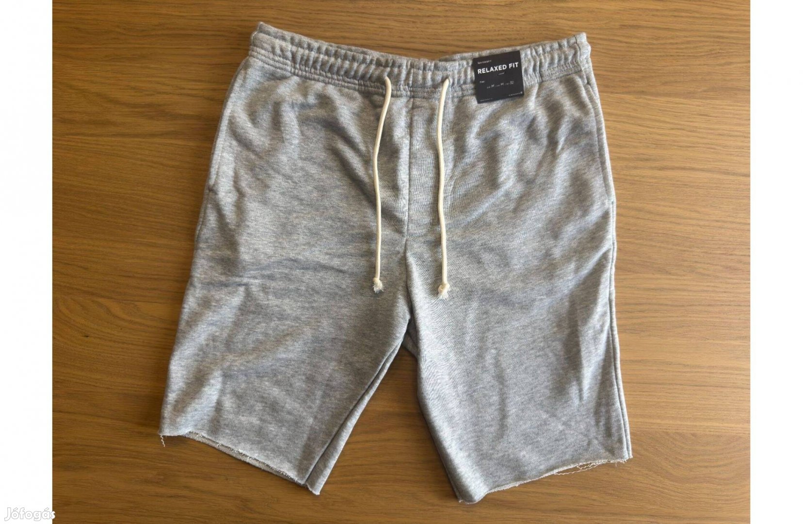 Új Pull & Bear M Férfi Szürke Melegítő Rövidnadrág Rövid Nadrág Jogger