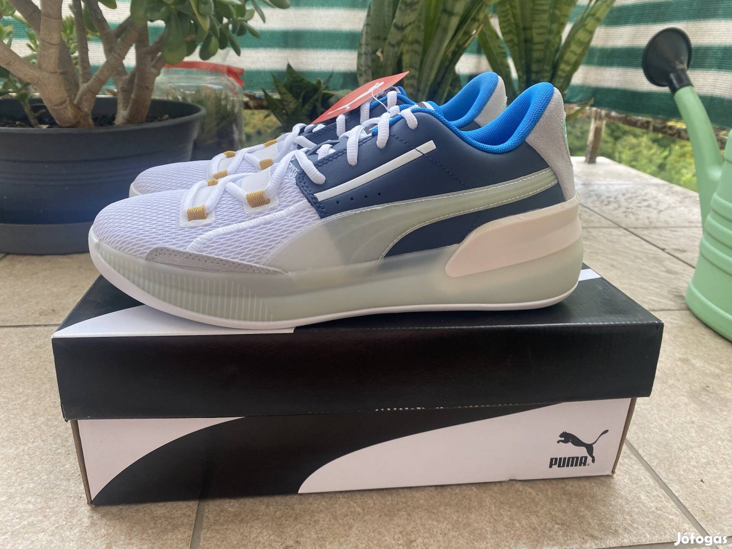 Új Puma Clyde Hardwood Basketball Kosárlabda Cipő Trainer 43-as (US10)