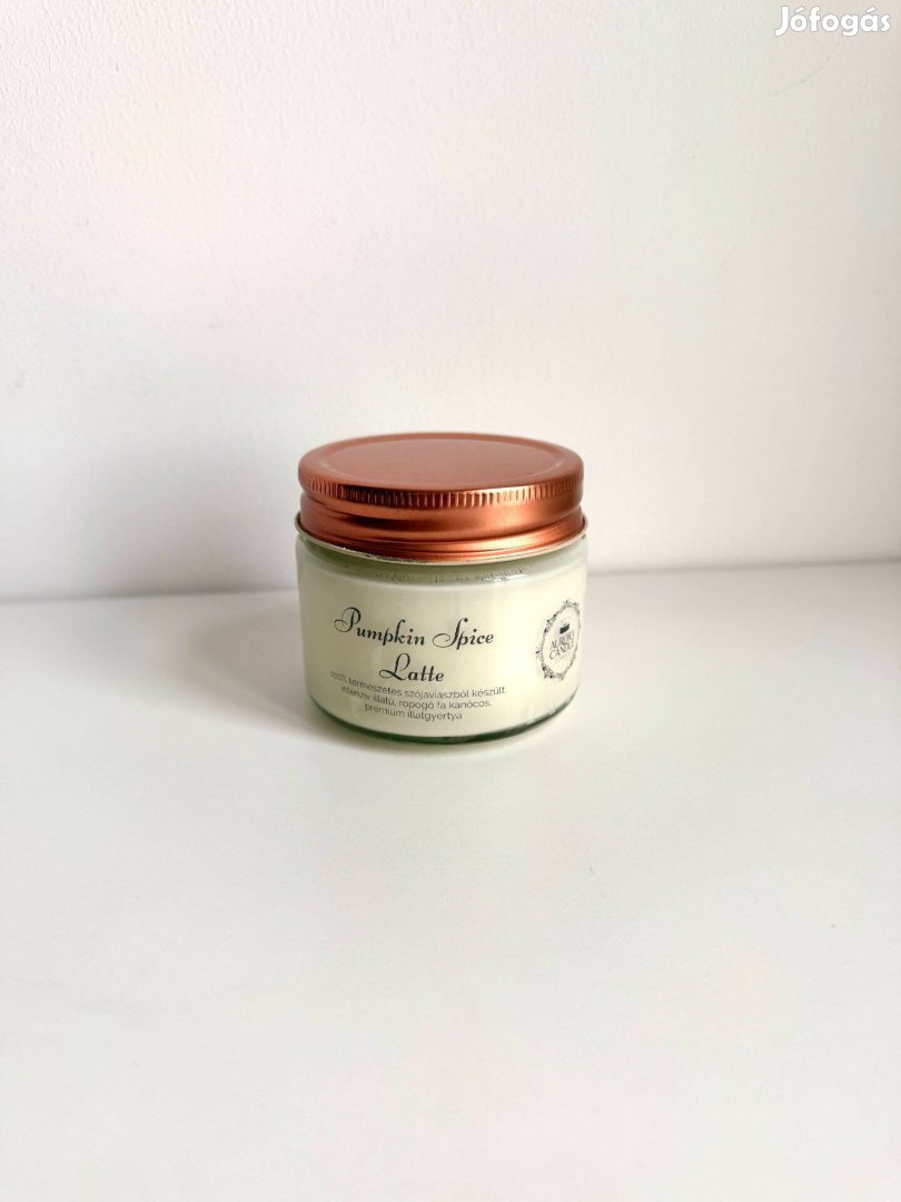 Új Pumpkin Spice Latte szójaviasz illatgyertya