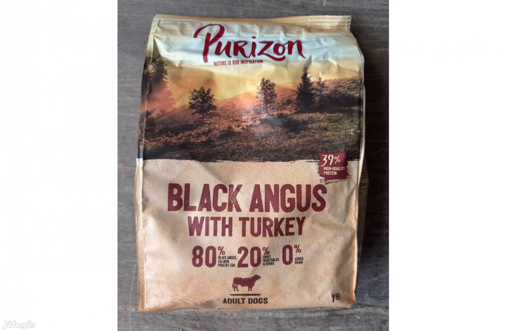 Új Purizon Adult Black Angus Marha és Pulyka Gabonamentes Kutyatáp