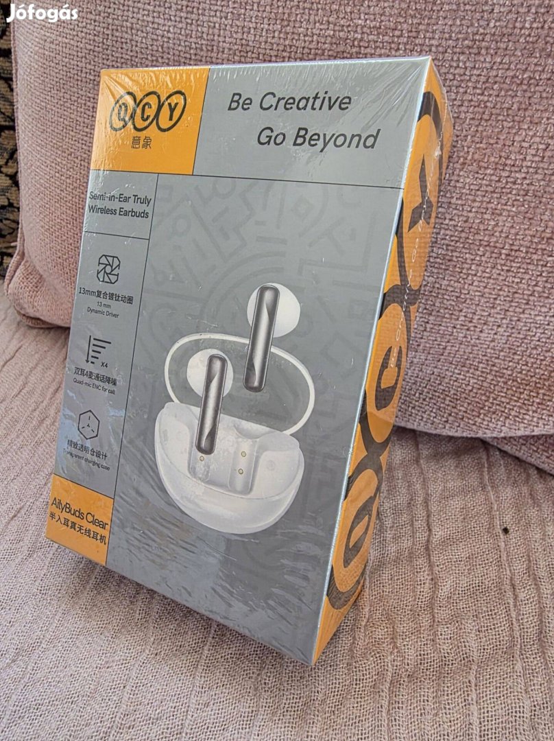 Új Qcy Ailybuds TWS, bontatlan