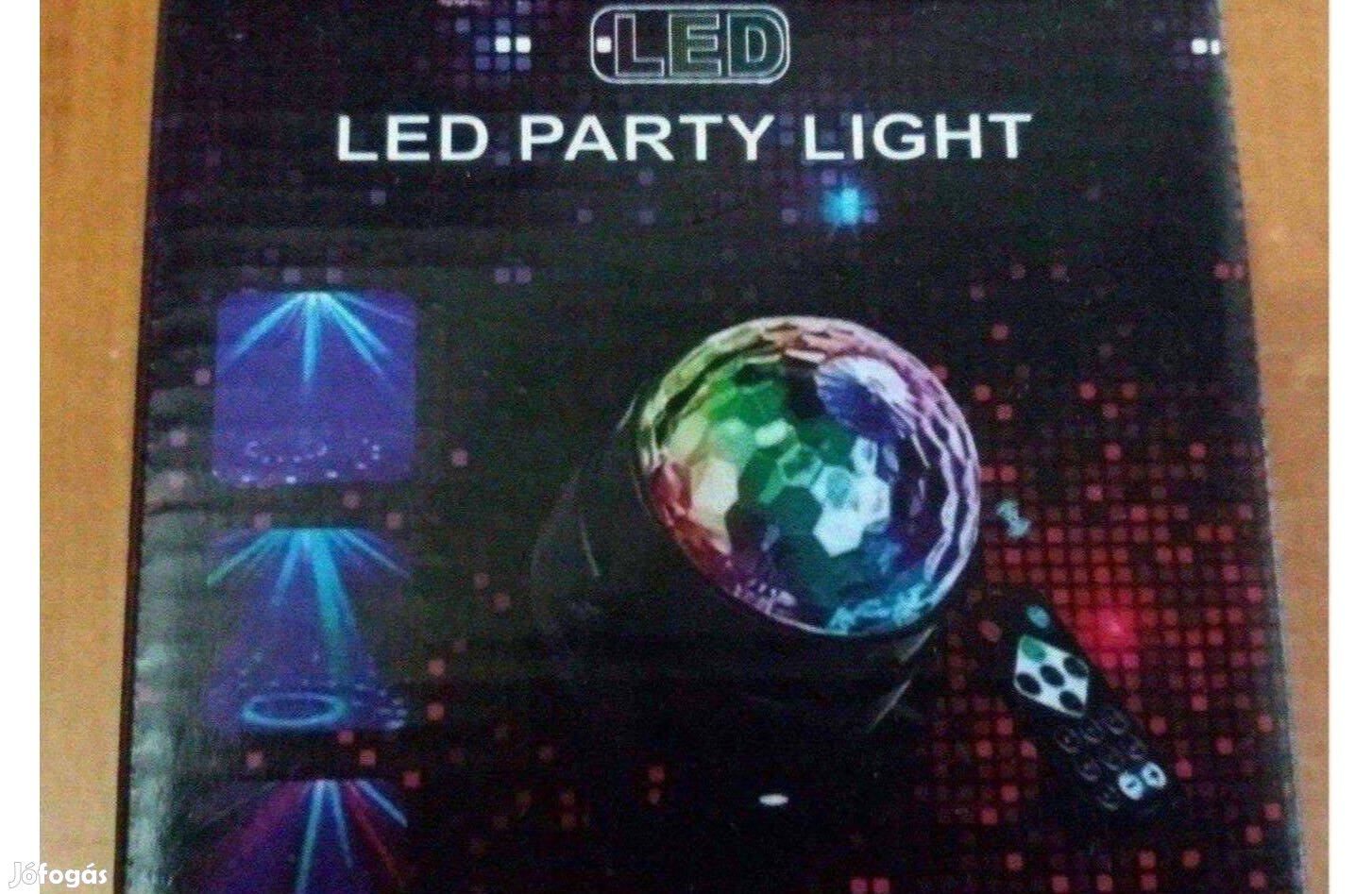 Új RGB LED Magic diszkó gömb
