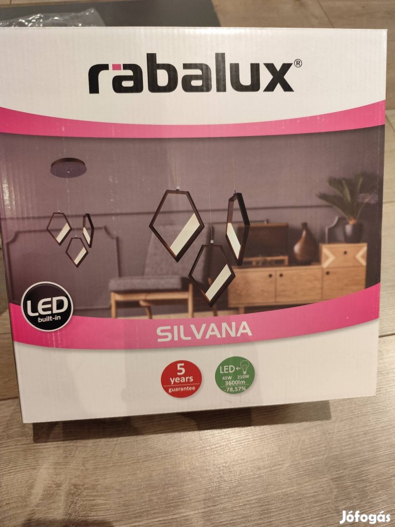 Új Rábalux Silvana mennyezeti melegfehér LED lámpa
