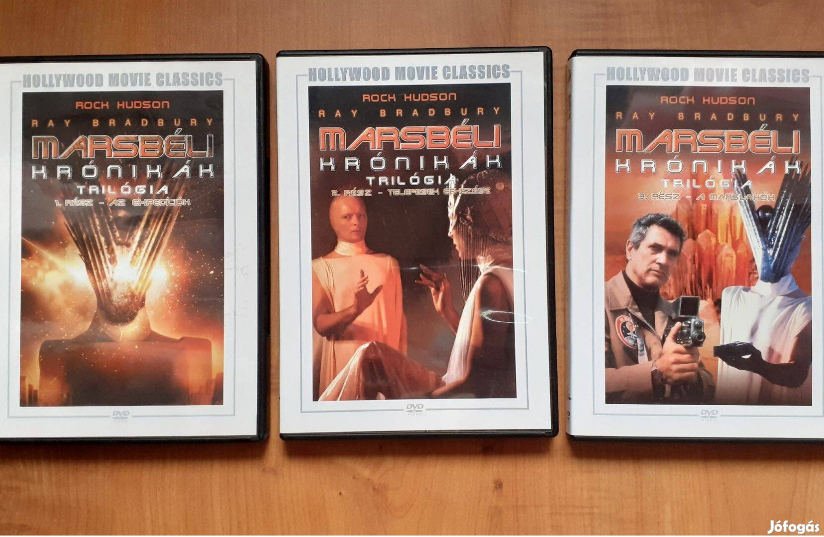 Új Ray Bradbury Marsbéli krónikák Teljes trilógia 3 DVD