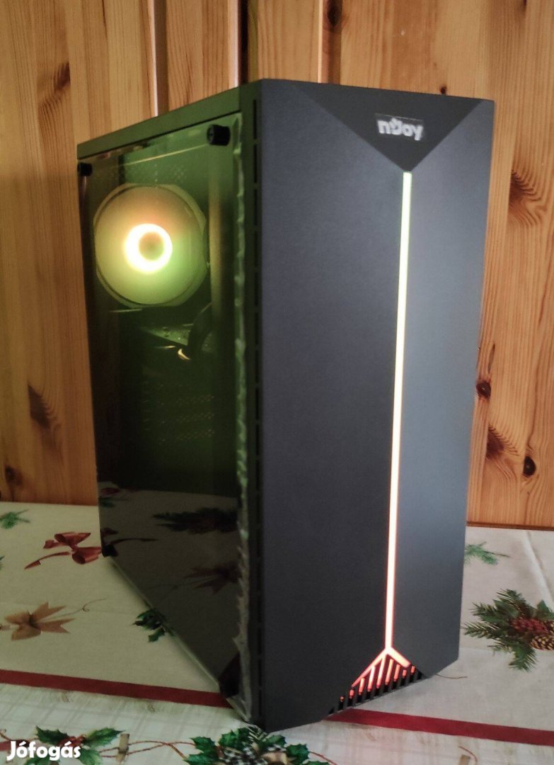 Új Rbg Házas Gamer PC Játékra! Garanciával!