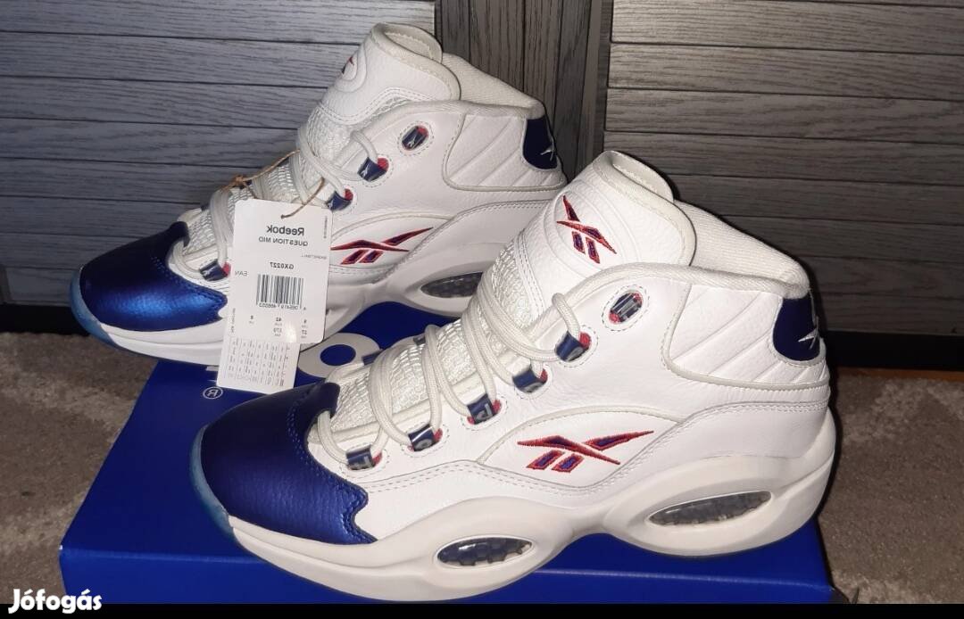 Új Reebok Allen Iverson Question Mid Blue 
