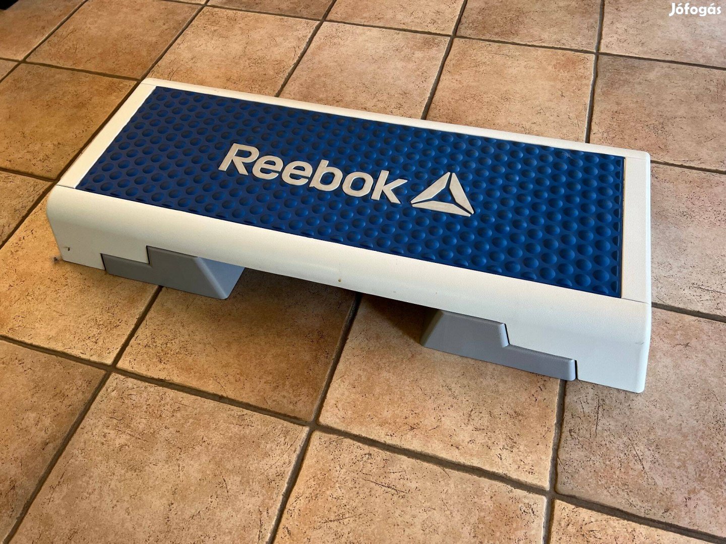 Új Reebok step pad - Edzőtermi Reebok szteppad kék felület/fehér váz