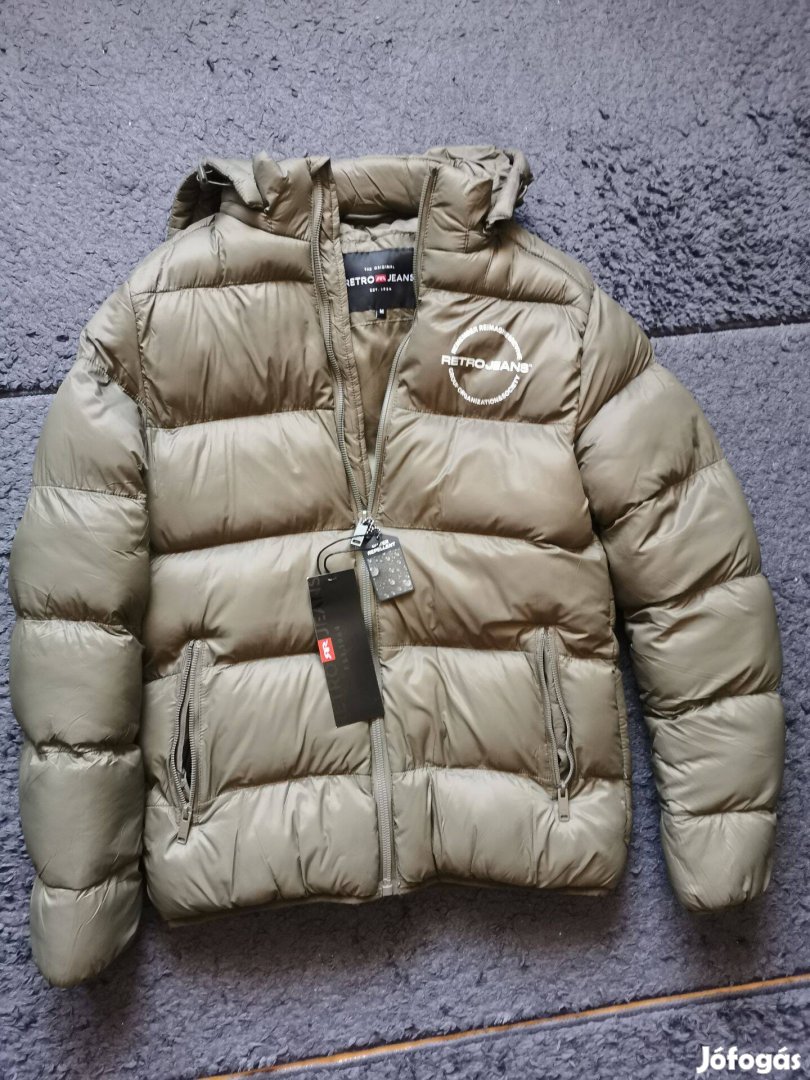 Új Retro Jeans férfi téli kabát