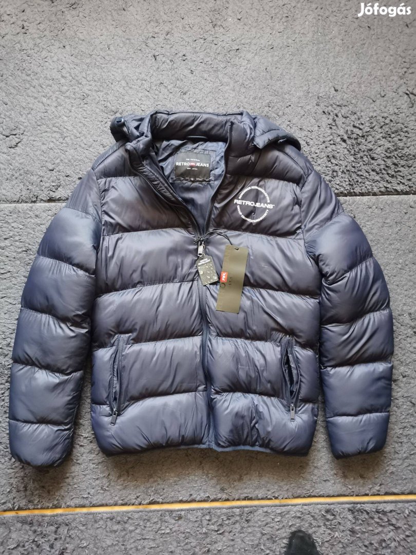 Új Retro Jeans férfi téli kabát