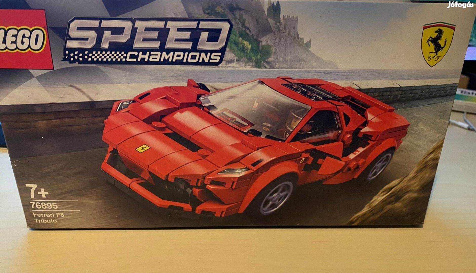 Új Ritka LEGO 76895 - Speed Champions Ferrari F8 bontatlan
