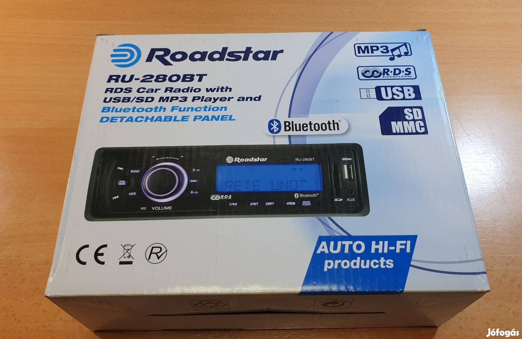 Új Roadstar autórádió eladó