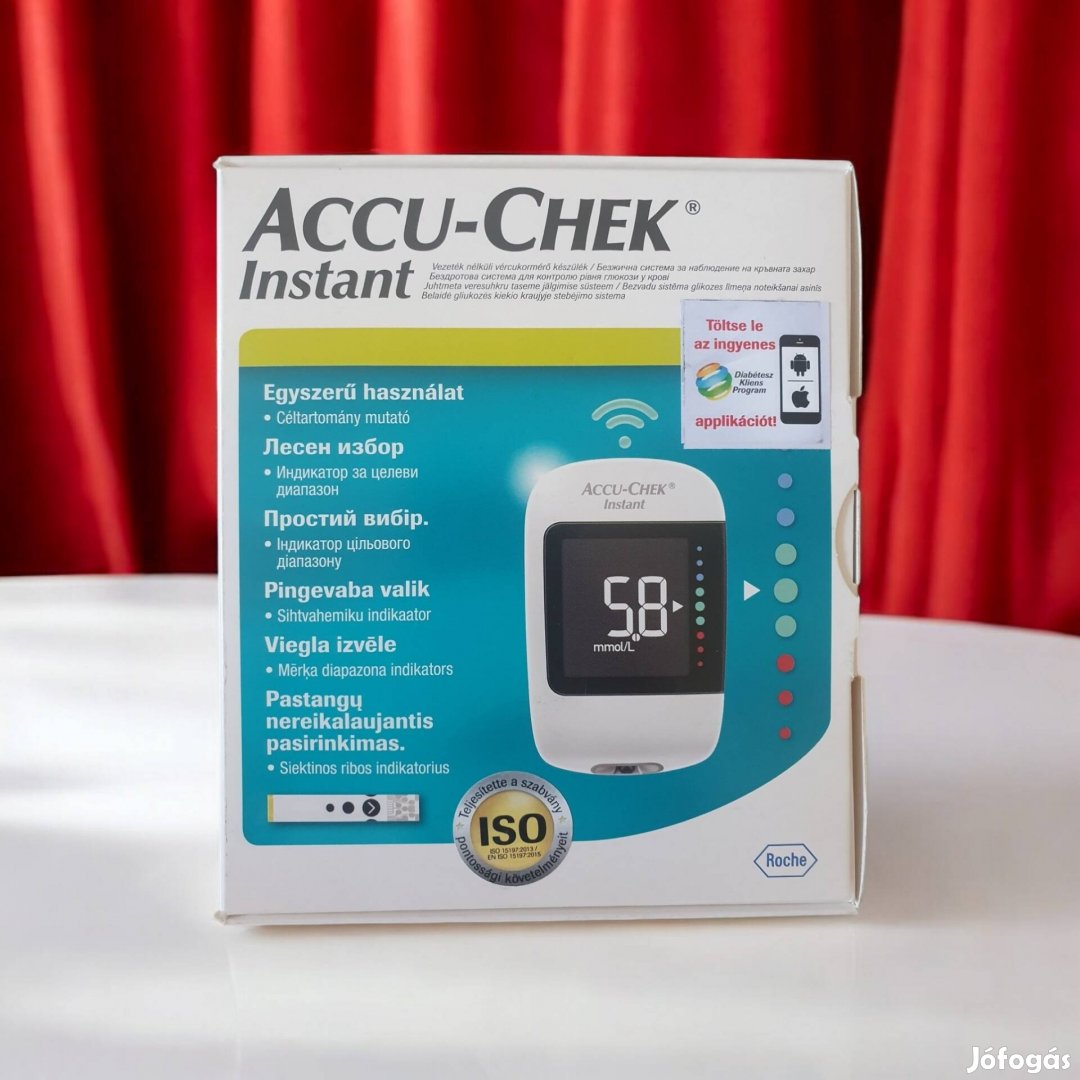 Új Roche Accu-check instant vércukorszint mérő