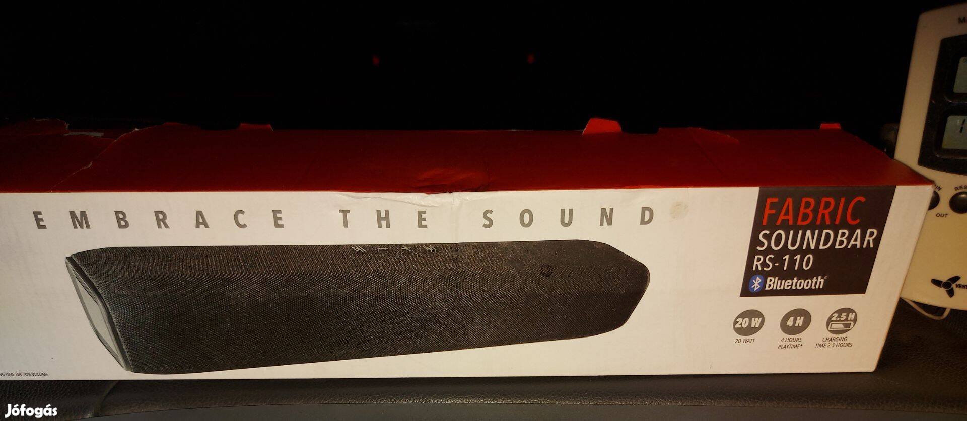 Új Roseland RS-110 Bluetooth hangszóró Boombox