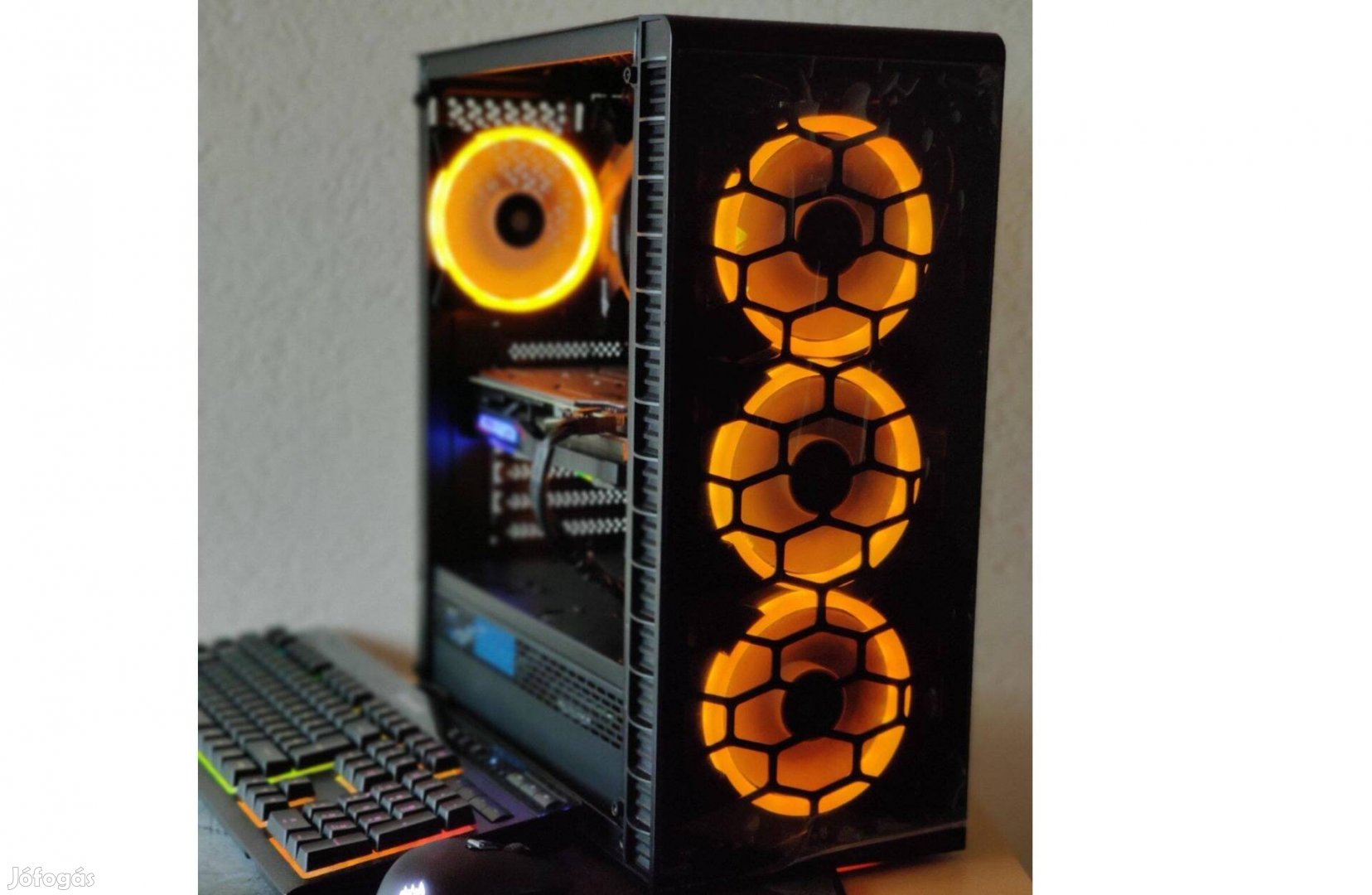 Új Ryzen7 5700X Gamer Max PC 32GB 1.0TB SSD Rtx 3070TI 8GB 3D 2Év GAR