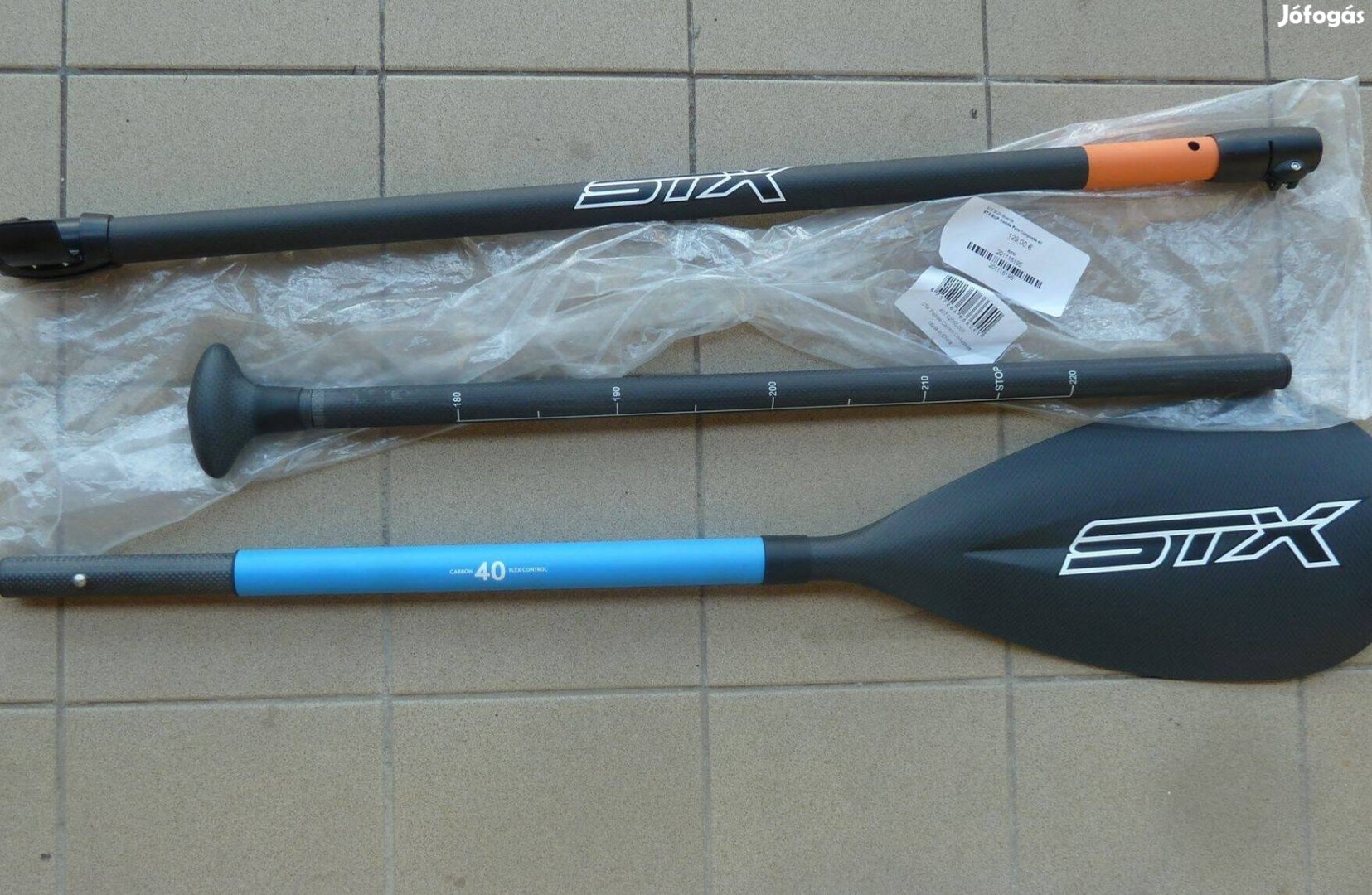 Új STX carbon Sup evezőlapát szétszedhető 3 részes állítható eladó. Át