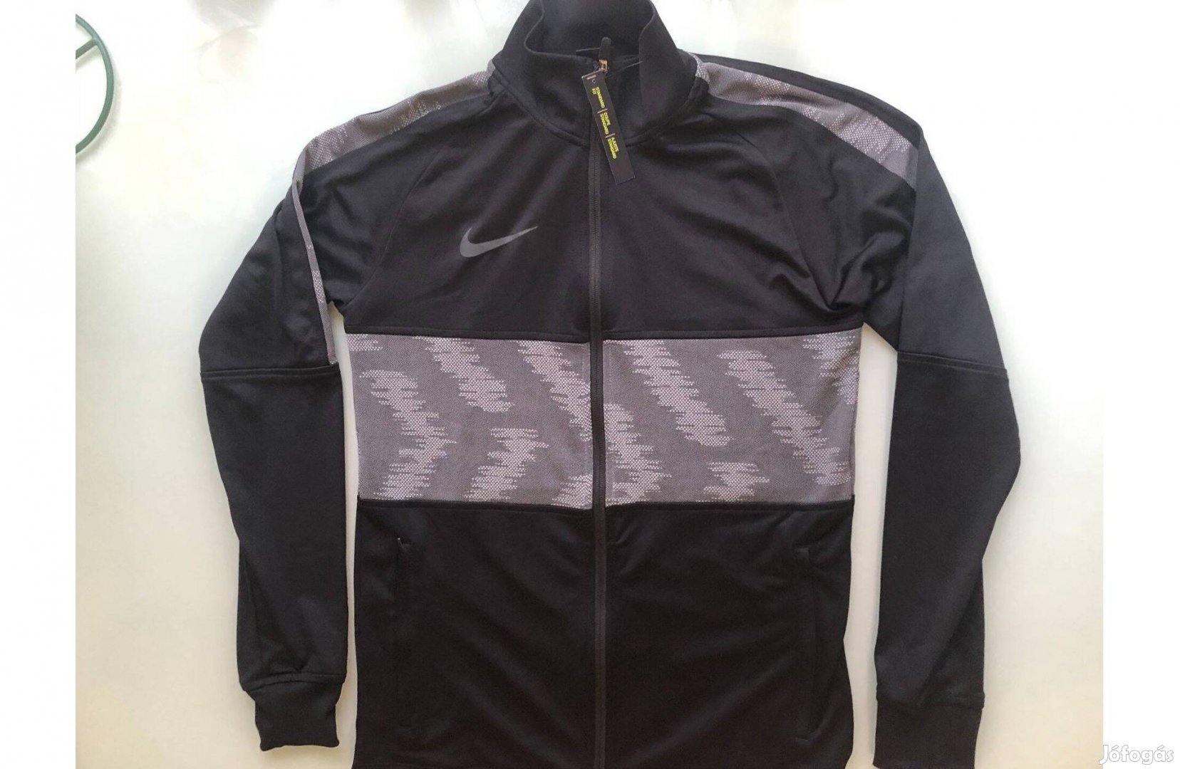 Új S Nike Dri-Fit Strike Football Jacket Férfi Fekete Melegítő Felső