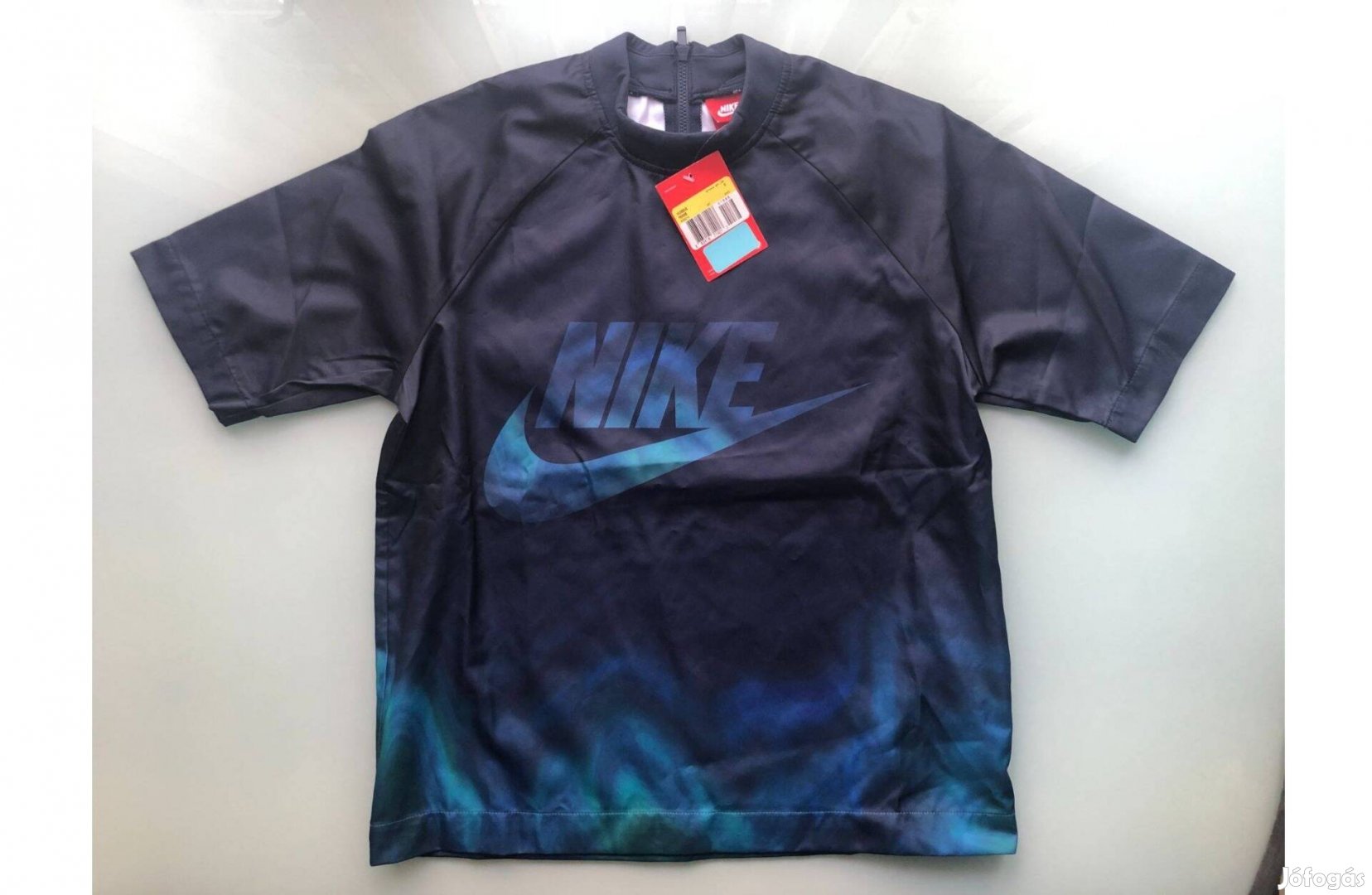 Új S Nike Női Edző Felső Fitness AOP Top Póló 836214-451