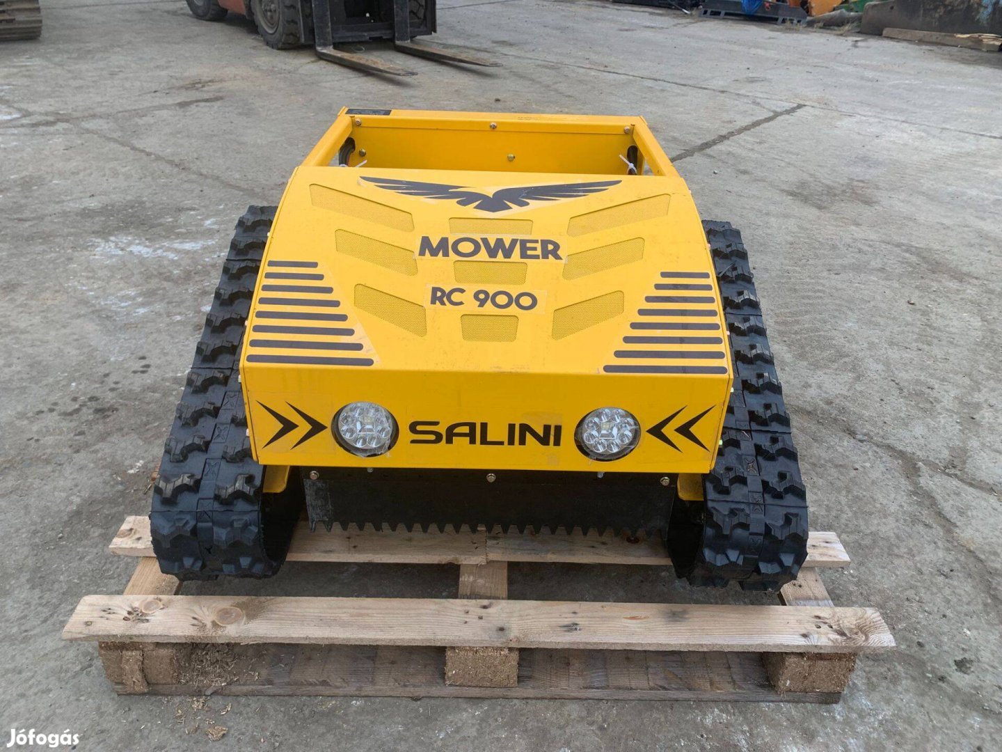 Új Salini RC900 távvezérlős fűnyiró