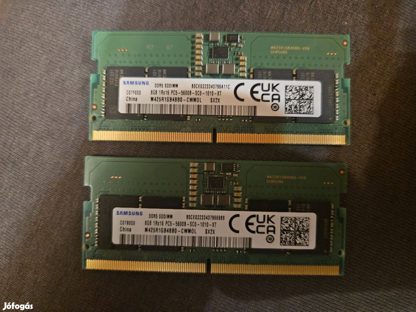 Új Samsung 16Gb (2x8Gb) DDR5-5600MHz RAM Eladó!