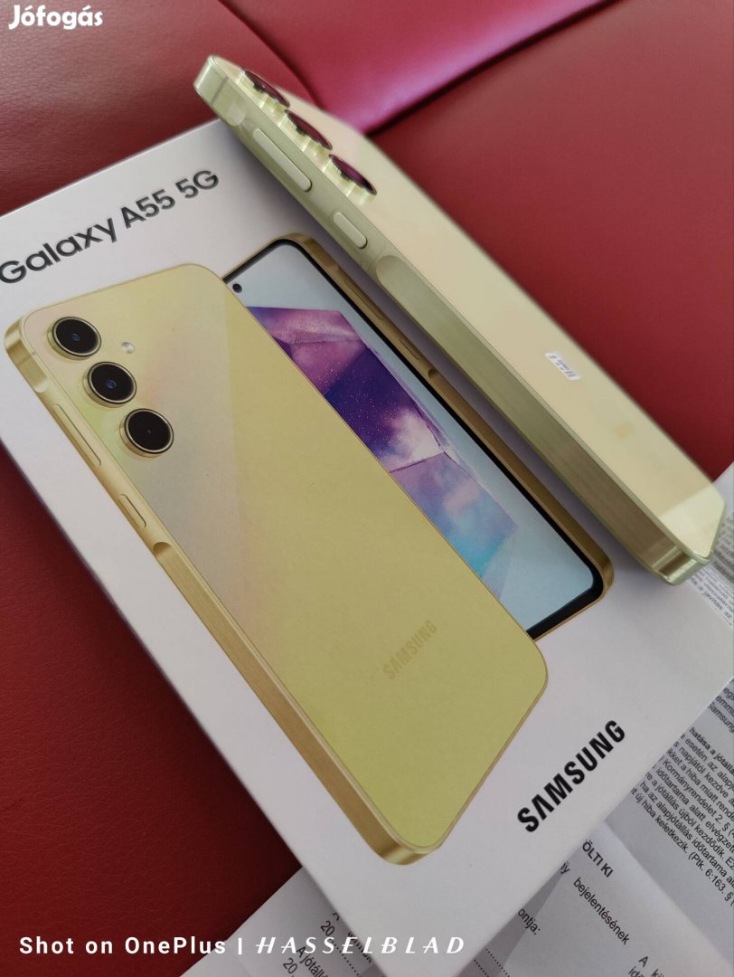 Új Samsung Galaxy A55 5G ! Nagyon olcsón, kivételes áron!