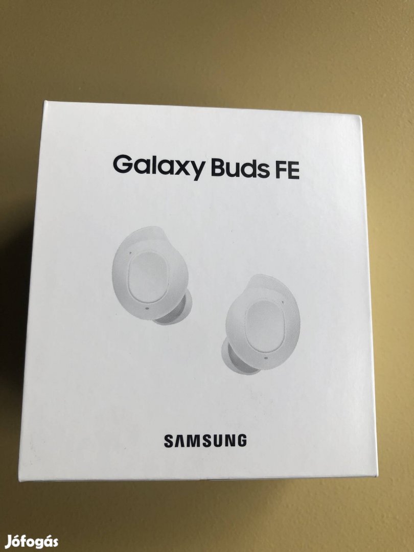 Új Samsung Galaxy Buds FE fülhallgató / fehér / bontatlan