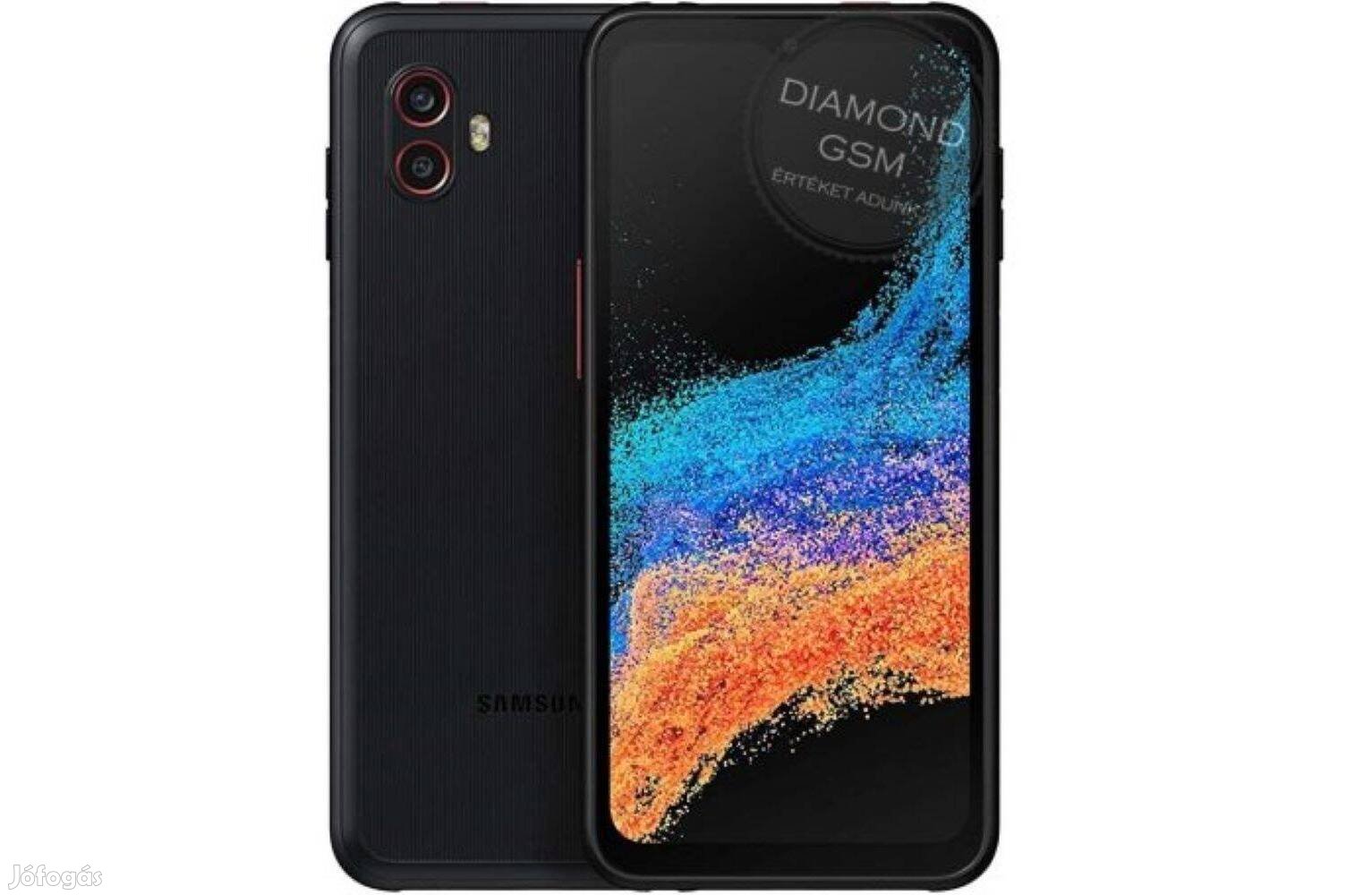 Új Samsung Galaxy G736 Xcover 6 Pro 128GB Dual, Fekete