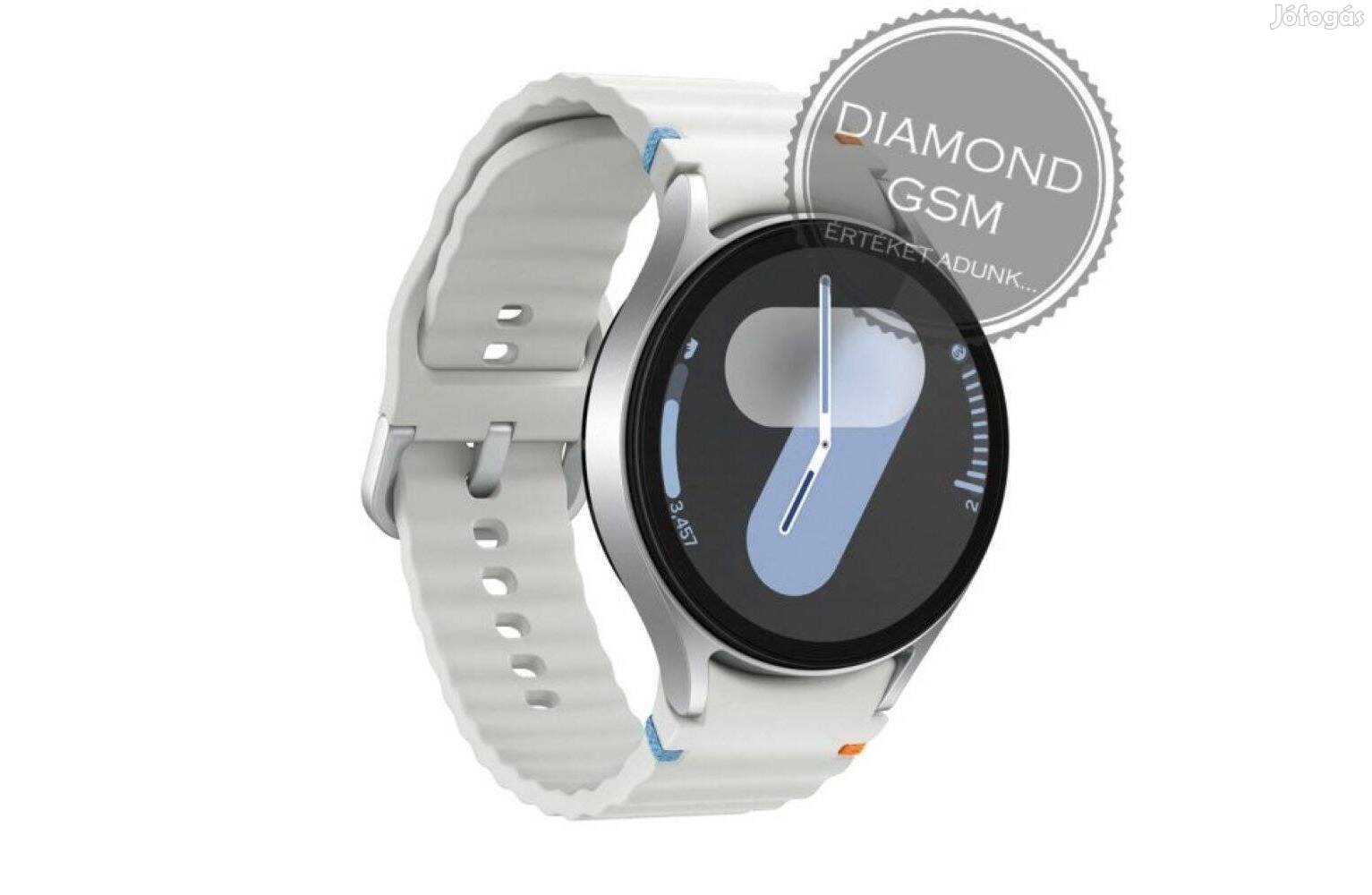 Új Samsung Galaxy L310 Watch7 44mm Ezüst színben, gyári