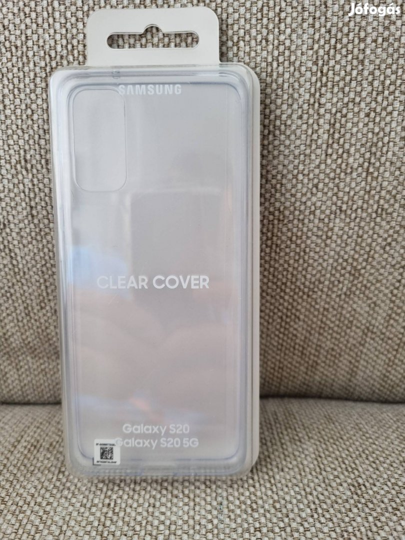 Új Samsung Galaxy S20 Clear cover tok, átlátszó