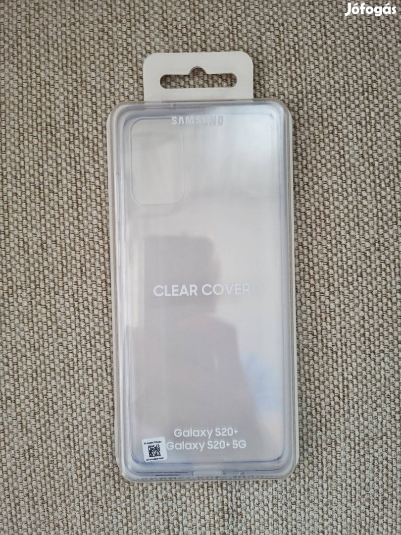 Új Samsung Galaxy S20+ Clear cover tok, átlátszó