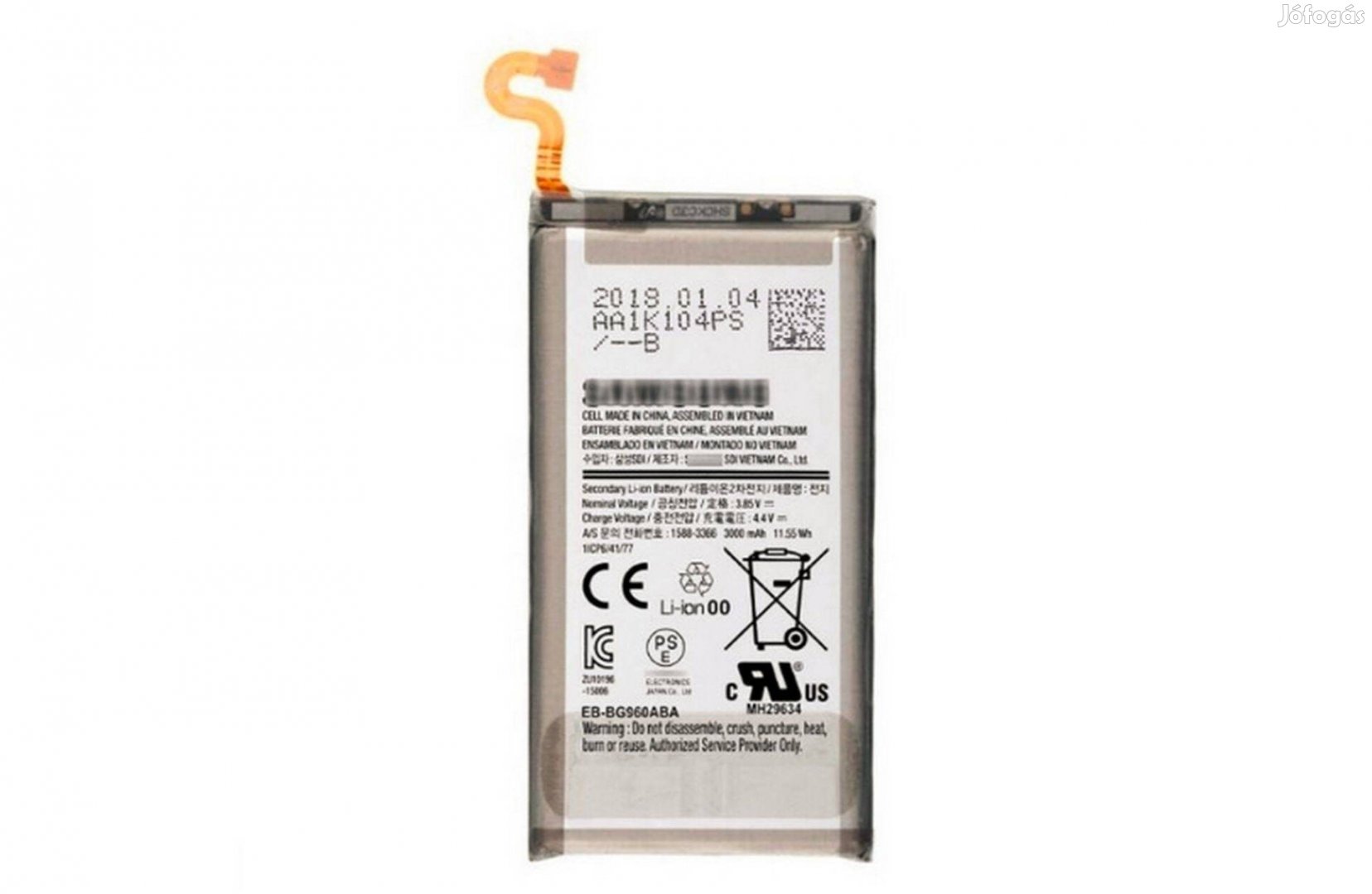 Új Samsung Galaxy S9 Plus G965F-3500 mAh Akkumulátor