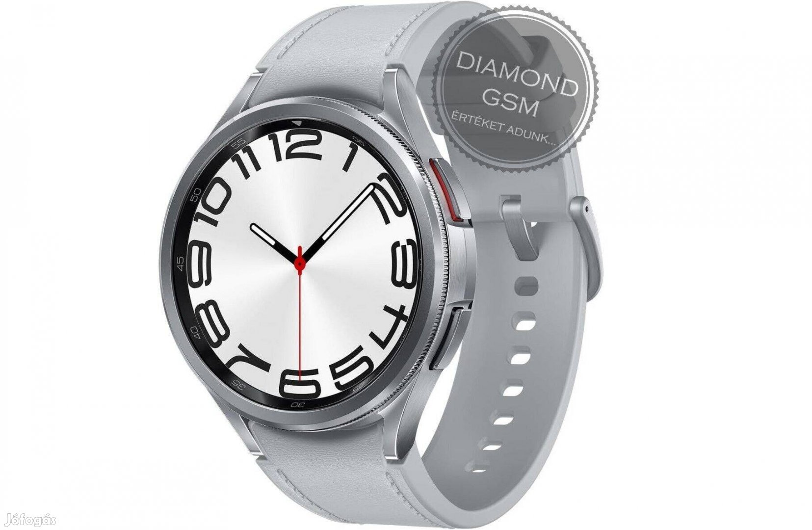 Új Samsung Galaxy SM-R950 Watch6 Classic 43mm Ezüst